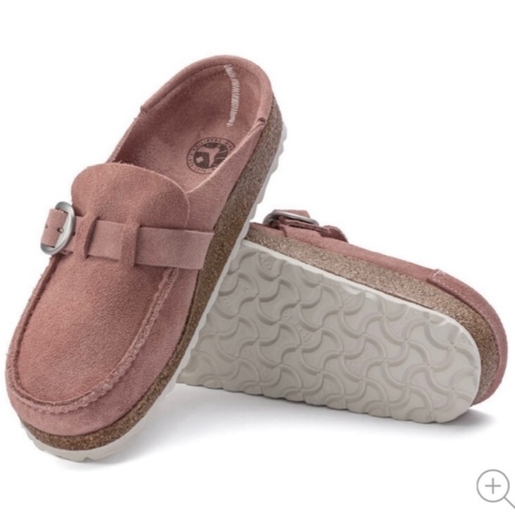 Birkenstock Shoes - Birkenstock Buckley Suede Loafer Slides